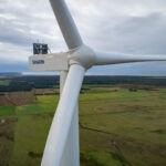 Vestas wind turbine at an onshore wind farm in Australia.