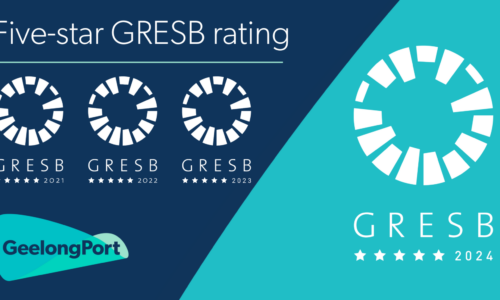 GeelongPort receives fourth five-star GRESB rating